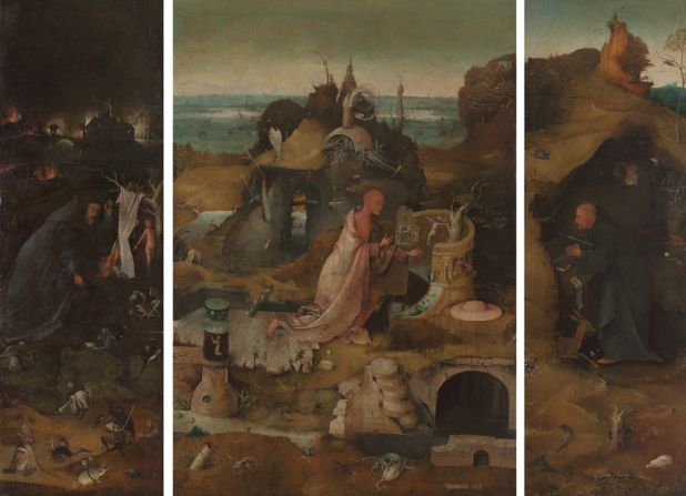 Bosch is best known for his depictions of heaven and hell, often featuring strange creatures and tortured humans. 