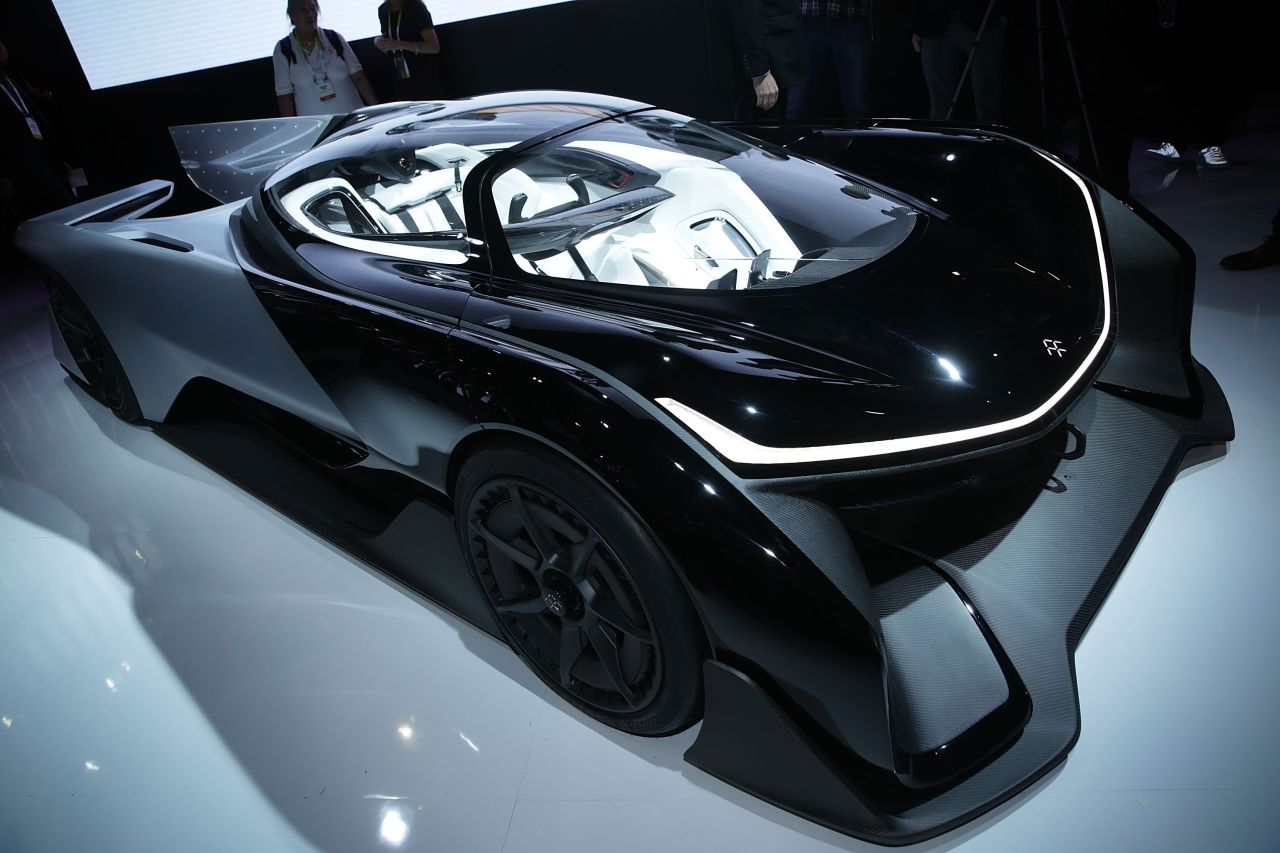 Faraday Future has investing heavily in electric cars. The striking FFZERO1 Concept car was shown off at the CES in Las Vegas in January 2016, and in October the company's team lined up on the grid for the start of the 2016-17 Formula E world championship. 