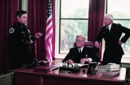 George Gaynes, center, with G.W. Bailey and and George R. Robertson in "Police Academy."