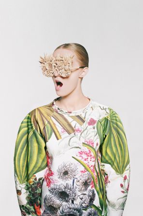 Masha Reva, who also has a degree from Central Saint Martins, had her MA graduate collection sponsored by Pepsi Co. She's since collaborated with Pepsi, Vogue Ukraine, Vogue Italia and Etsy. 