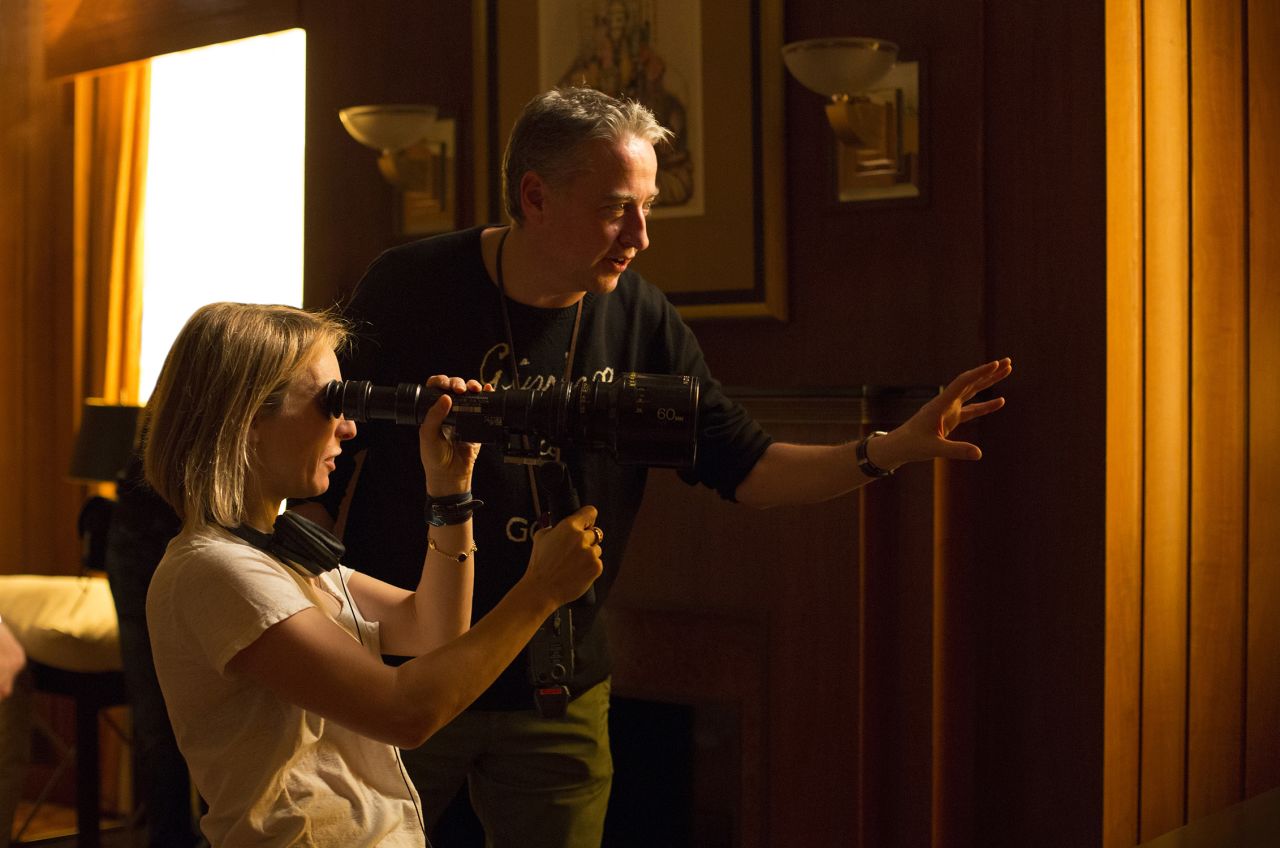 "Fifty Shades of Grey" was a huge milestone for English filmmaker and actress Sam Taylor-Johnson, left (with cinematographer Seamus McGarvey). The film version of E.L. James' book grossed $166 million in 2015. Taylor-Johnson called the experience "intense and incredible."