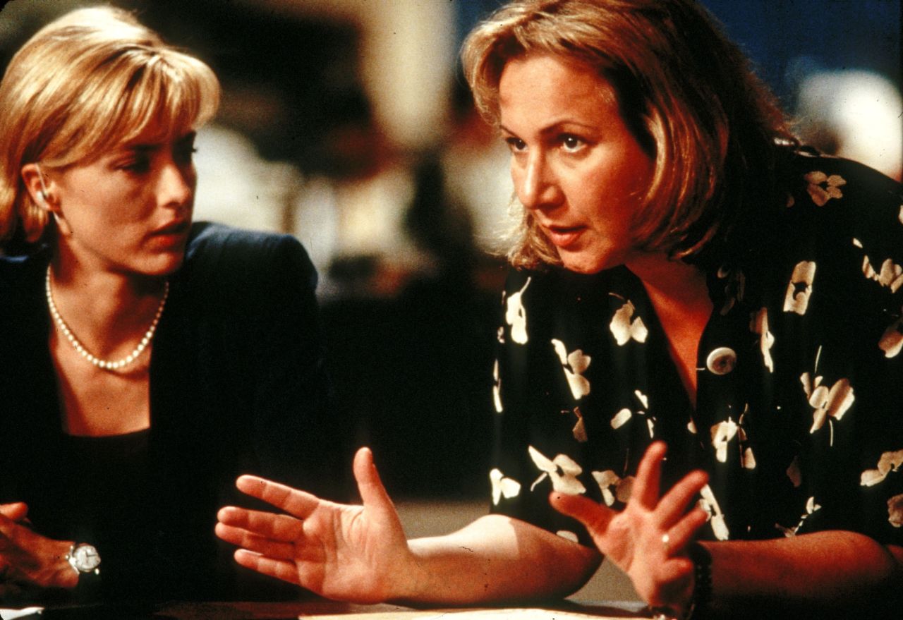 Mimi Leder admits that the biggest challenge she's faced in her directing career is making feature films, but 1998's "Deep Impact" (with Tea Leoni, left) was a box office success, earning $140 million at the box office. "It asked questions that I think we ask ourselves," Leder said.