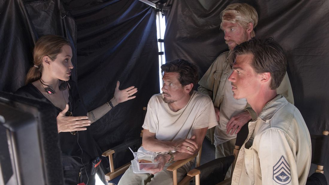 Angelina Jolie has gone from actress to director with such films as 2014's "Unbroken," the story of Olympian Louis Zamperini, which brought in $115 million at the box office. (The film co-starred Jack O'Connell, center, Domhnall Gleeson and Finn Wittrock.) The most rewarding part: "Sitting at Louie's bedside in the hospital and revisiting chapters of of his life through our film, while witnessing him preparing to leave his life behind," Jolie said.