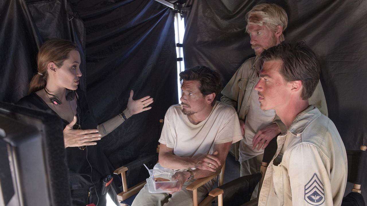 Angelina Jolie has gone from actress to director with such films as 2014's "Unbroken," the story of Olympian Louis Zamperini, which brought in $115 million at the box office. (The film co-starred Jack O'Connell, center, Domhnall Gleeson and Finn Wittrock.) The most rewarding part: "Sitting at Louie's bedside in the hospital and revisiting chapters of of his life through our film, while witnessing him preparing to leave his life behind," Jolie said.