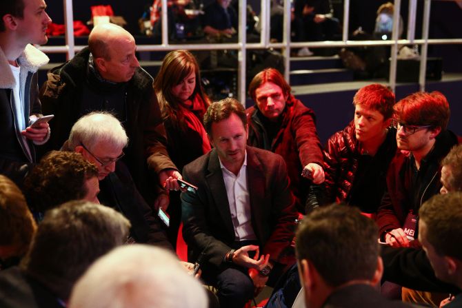 But it was business as usual for Red Bull team principal Christian Horner, who had to face the media throng in London. "It will be a season of two halves," he told CNN.