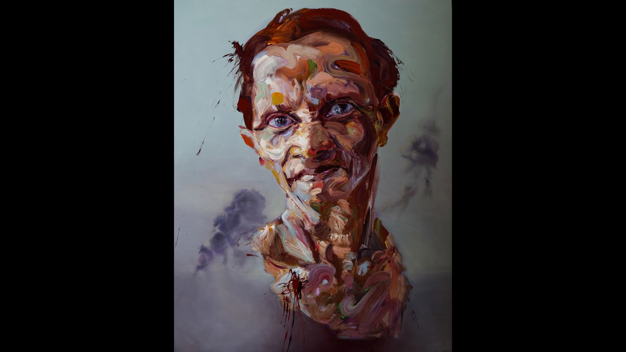 "Woman in Smoke" is the name of this piece.