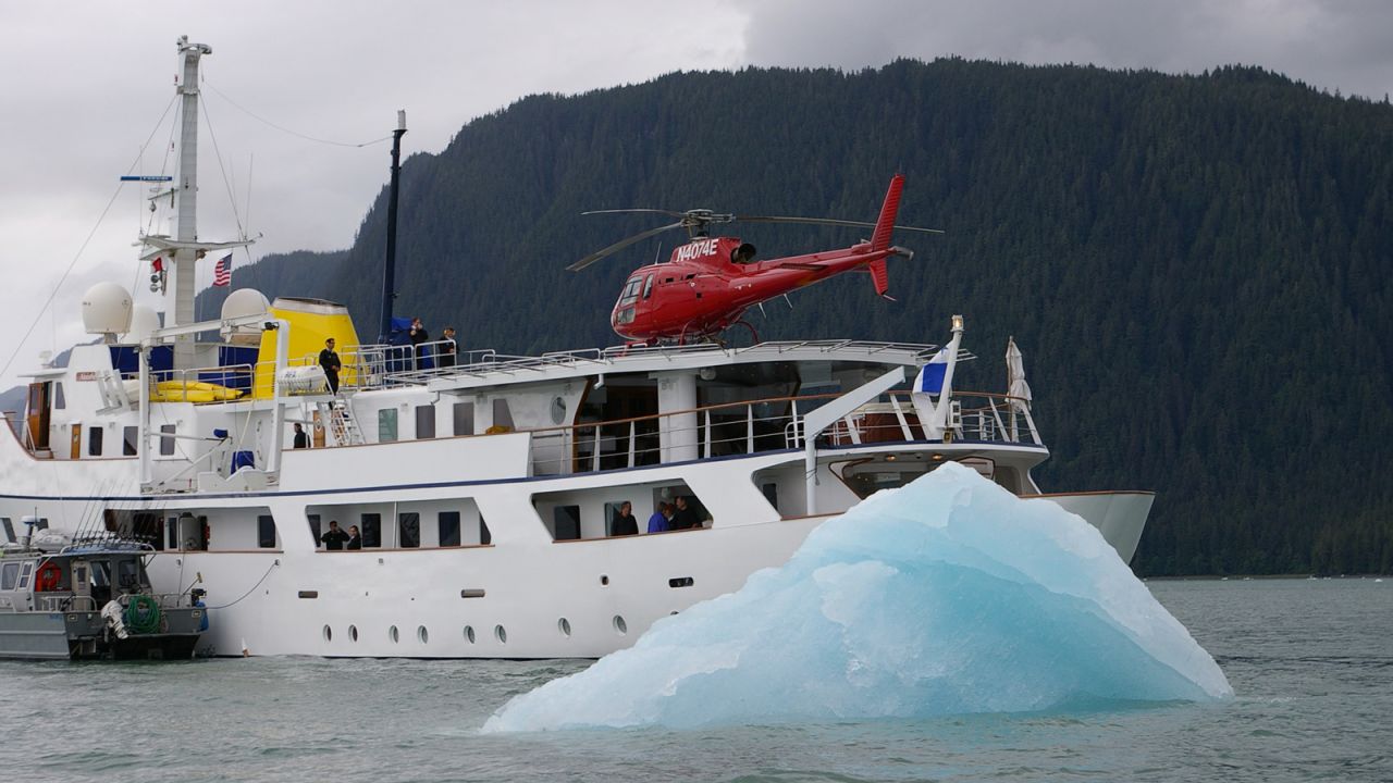 <strong>Elemental Adventure: </strong>Yacht into the mountains for the ultimate ski run!