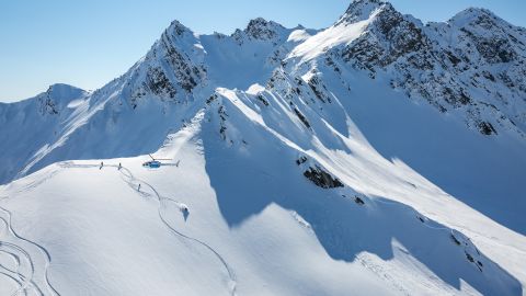 <strong>Southern Lakes Heli-Ski:</strong> Operating out of Queenstown and Wanaka from July to September, skiers can access 3,200 square miles across 11 different mountain ranges, including the Clark Glacier. 