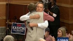 CSPAN John Kasich Clemson Hug