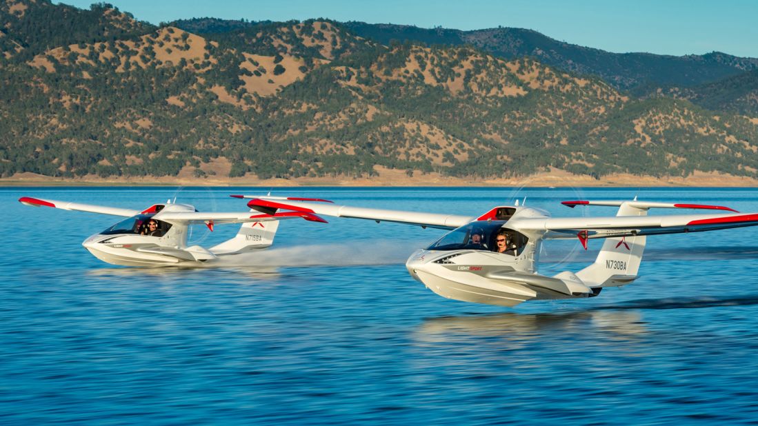 The Icon A5 is primarily a recreational aircraft. It can be flown by anyone with a sport pilot license.