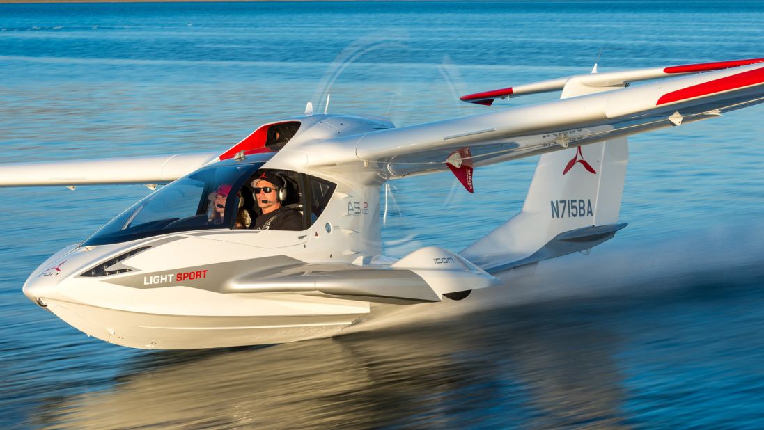 Lilium is part of a fresh generation of design-led light aircraft shaking up an industry with new concepts -- like the Icon A5, pictured. 