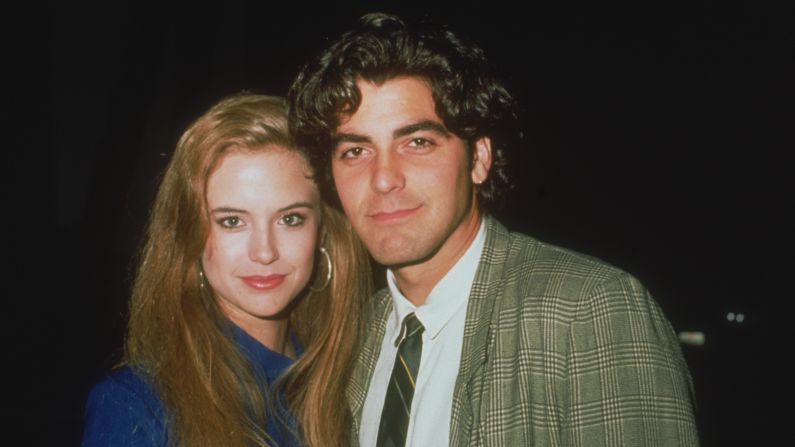 <strong>Kelly Preston and George Clooney:</strong> Before she married John Travolta, Preston dated heartthrob Clooney from 1987-89. The pair of actors even lived together with their potbellied pig, Max, whom Clooney continued to raise after their breakup. 
