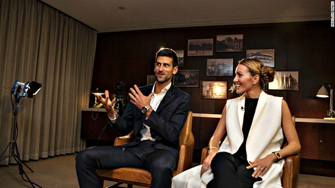 Novak Djokovic says sporting icons "absolutely" have responsibilities as role models ...