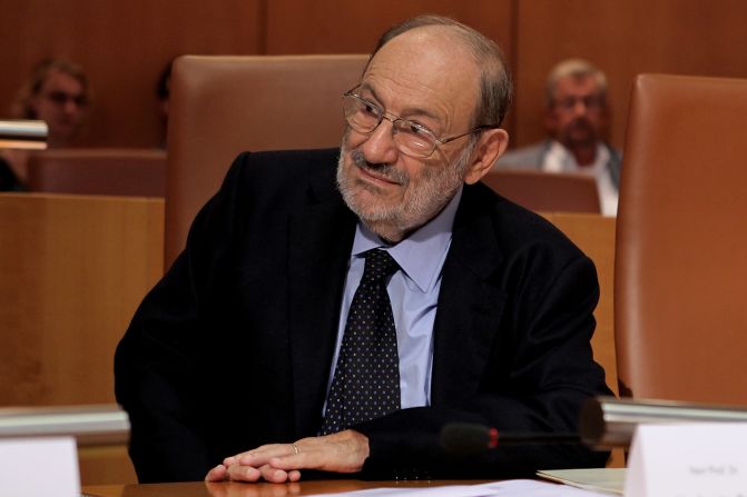 <a href="index.php?page=&url=http%3A%2F%2Fwww.cnn.com%2F2016%2F02%2F19%2Feurope%2Fumberto-eco-dead%2Findex.html">Umberto Eco</a>, author of the novels "The Name of the Rose" and "Foucault's Pendulum," died February 19 at the age of 84, his U.S. publisher said.