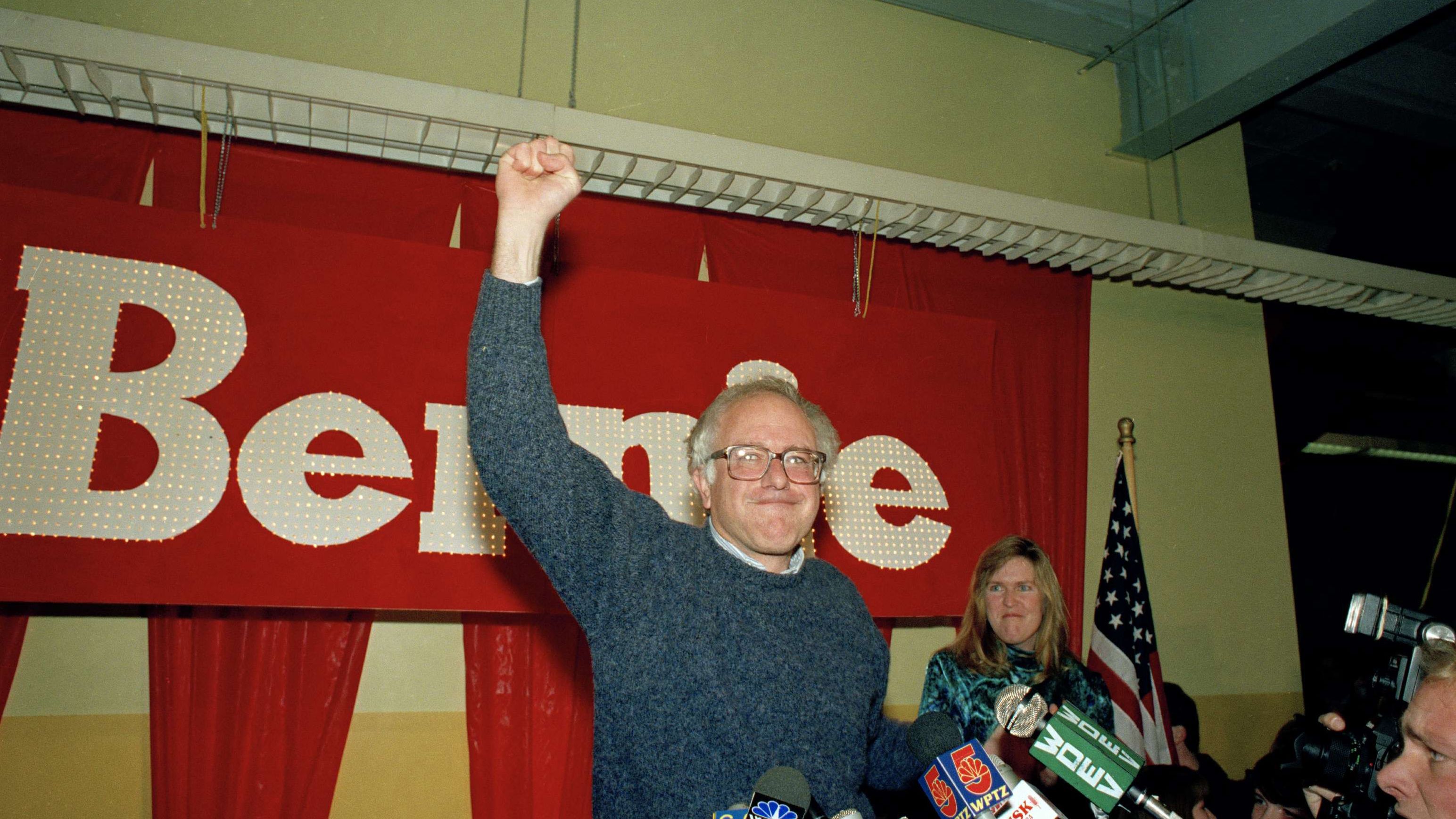 In 1990, Sanders defeated US Rep. Peter Smith in the race for Vermont's lone House seat. He won by 16 percentage points.