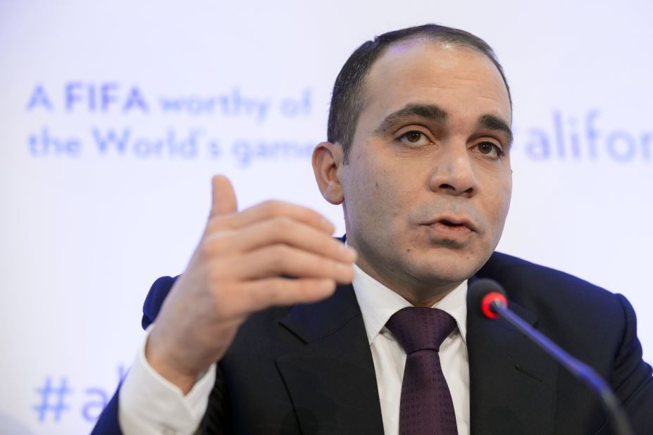 The Jordanian prince is battling to become FIFA president for the second time, after losing the 2015 elections to Blatter. Women in football is a "subject close to my heart," he tells CNN. "As president of the Jordan Football Association I started a women's league in 2006 and I was instrumental in overturning the ban on female players wearing the headscarf. Later this year my country will host the Under-17 Women's World Cup, a first for our country and the Middle East. If elected FIFA president I would assess investment levels and structure of assistance for the women's game. I would create a separate development budget for women's football, derived from new revenues, as well as reducing the financial burden for hosts of Women's World Cups of every age group. From players to coaches, officials and administrators, it is vital women are represented at all levels.  As a member of the Executive Committee, I was supportive of a greater representation for women at all levels of the organization, and if elected president this will not change." 