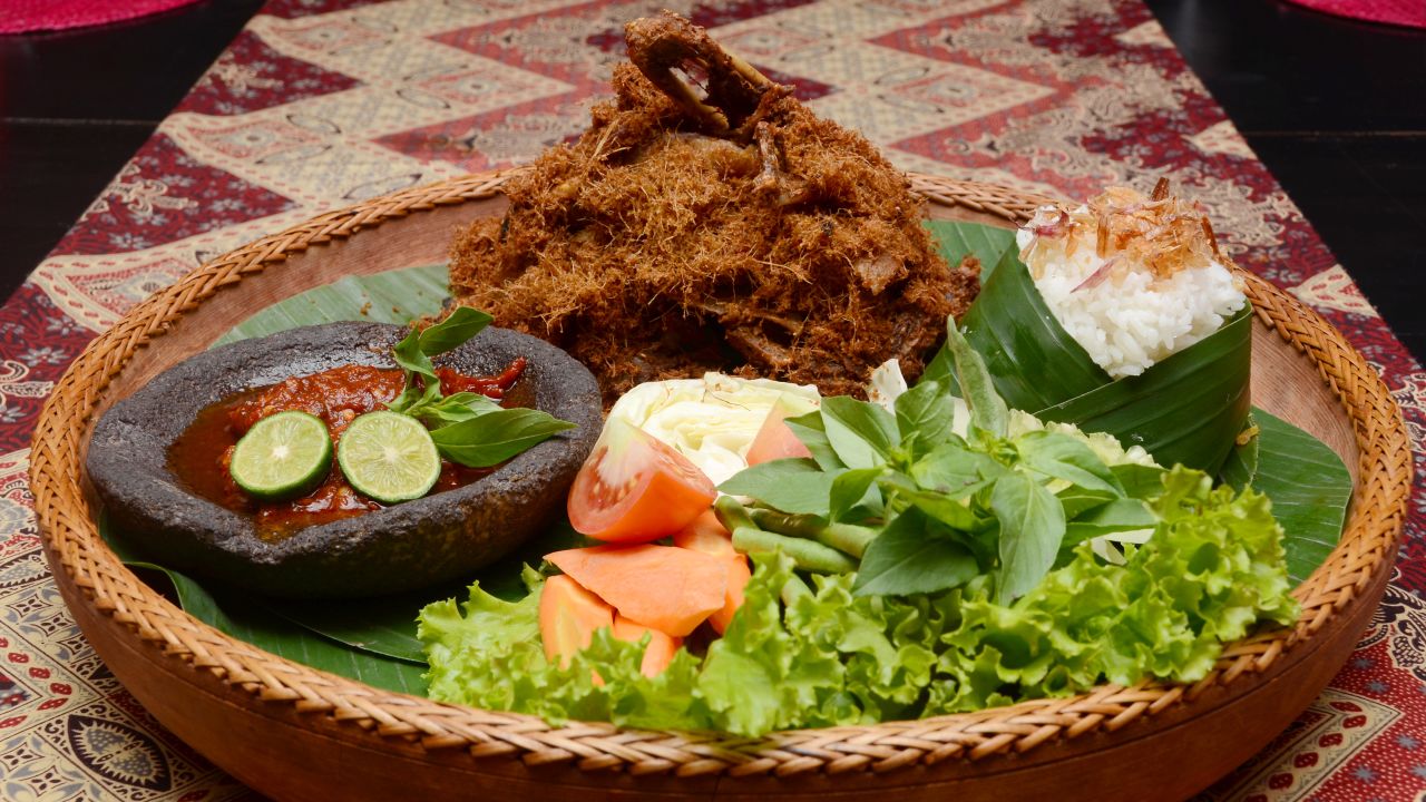 What are the traditional foods in Indonesia?