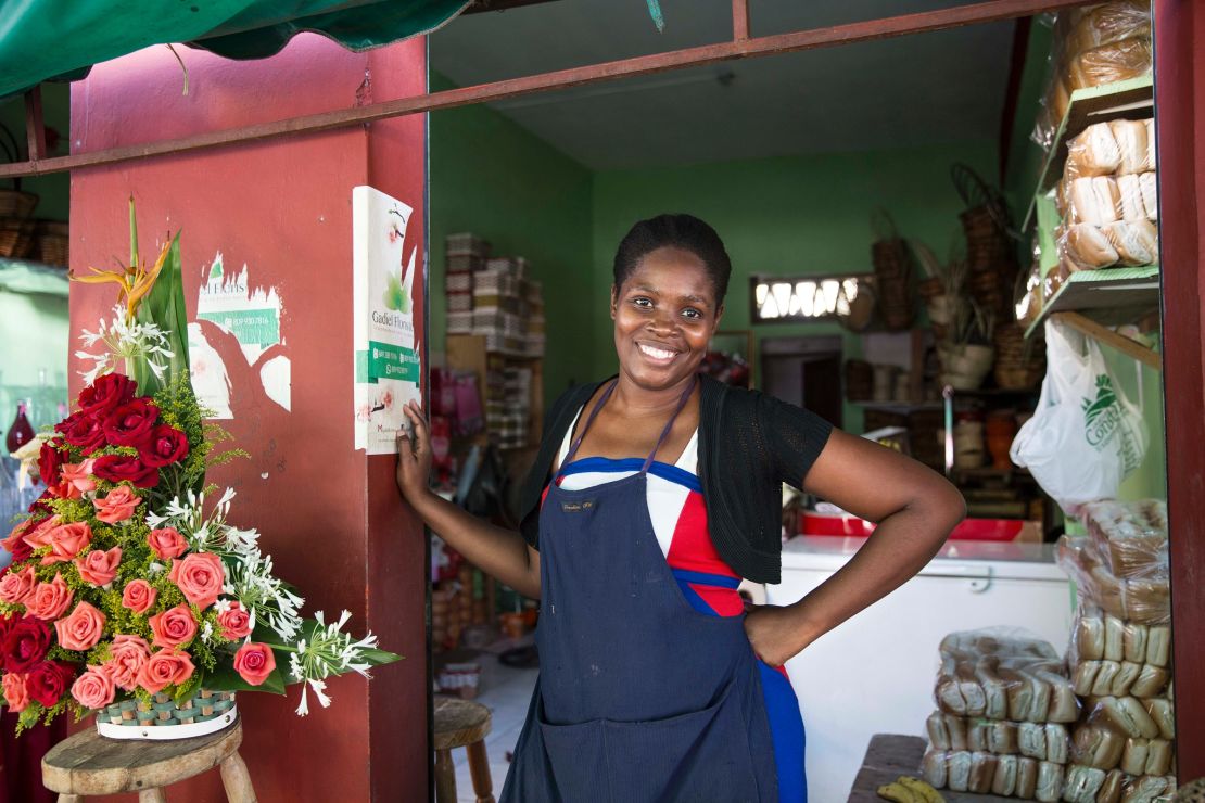 Raquel Aristilde de Valdez, a Dominican of Haitian descent, is a business owner in Santo Domingo, Dominican Republic.