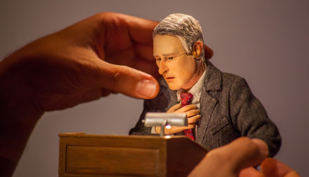 Many of the team at Starburns Industries had come to "Anomalisa" from lighthearted programs such as "Robot Chicken." Kaufman's film was "so emotionally heavy" in contrast, says Driscoll. "It was quite a challenge to wrap our brains around how we were going to accomplish this thing." 