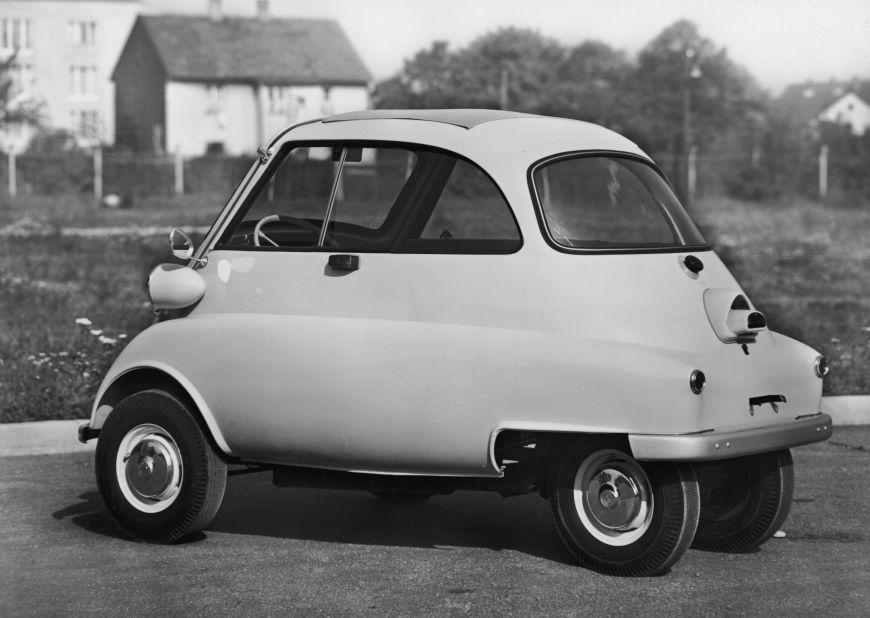 <em>By Ermenegildo Preti, 1956 </em><br />The Isetta epitomises the element of fun that is so often prominent in Italian design. Especially when looking at the history of car manufacturing, I wanted to represent how different Italy's approach was. The 'bubble car', as it became known, really communicates that.