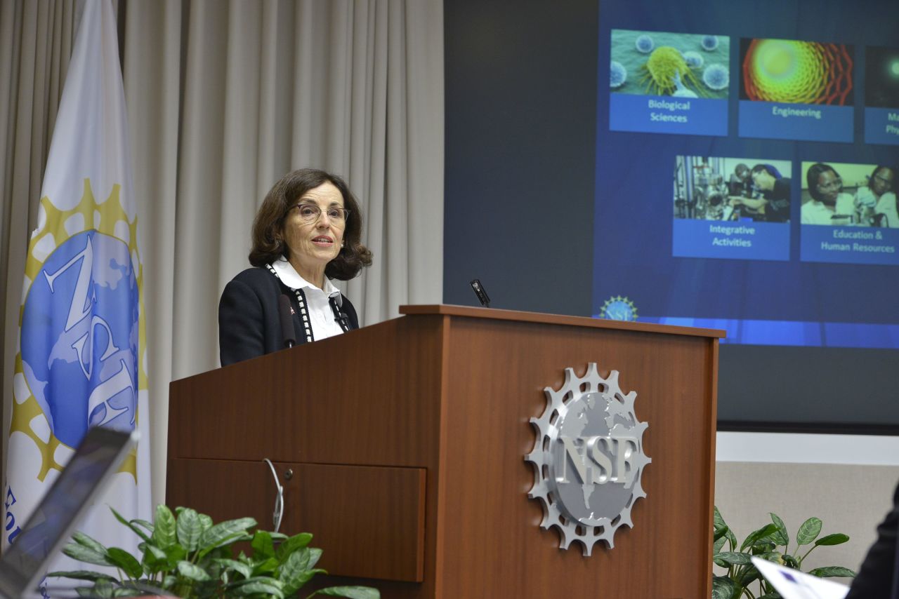 American astrophysicist France A. Córdova, 68, is Director of the National Science Foundation. She rose to this position after working as a prominent researcher of X-ray and gamma ray sources stemming from her work on pulsars. She was the youngest and first female Chief Scientist at <a href="https://www.nasa.gov/" target="_blank" target="_blank">NASA</a> from 1993 to 1996 and later went on to be awarded NASA's highest honor, the Distinguished Service Medal. 