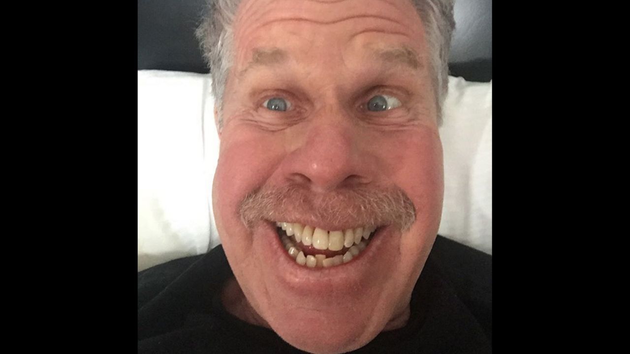 "Just had a great visit to the eye doctor!" actor Ron Perlman said in <a href="https://www.instagram.com/p/BCGN2R6onj1/?taken-by=perlmutations" target="_blank" target="_blank">this selfie he posted to Instagram</a> on Monday, February 22. "He says I'm 2020/25. Whatever the f--- that means."