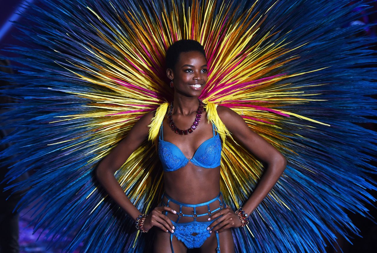 Angolan model Maria Borges was the first woman to <a href="http://www.cnn.com/2015/11/12/living/maria-borges-victorias-secret-natural-hair-feat/index.html">wear a natural Afro on stage</a> at the Victoria's Secret fashion show. She previously wore extensions but decided to display her natural curls in 2015, evoking many a cry of #blackgirlmagic. 