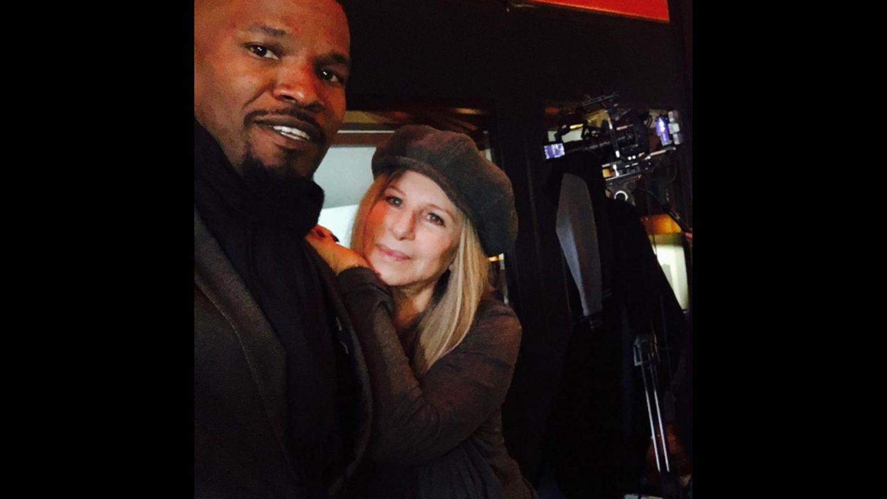 "You cannot tell me that my life is not blessed," <a href="https://www.instagram.com/p/BB6kbfNqE9j/?taken-by=iamjamiefoxx" target="_blank" target="_blank">actor and singer Jamie Foxx said</a> on Thursday, February 18. "Just finished doing a record with The legendary Barbra Streisand... 'climb every mountain.' "
