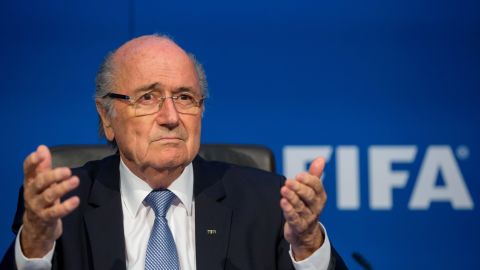 Sepp Blatter's association with FIFA will end today after a new president is chosen