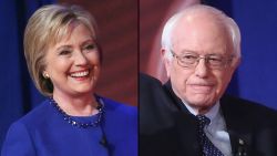 Bernie Hillary split 0223