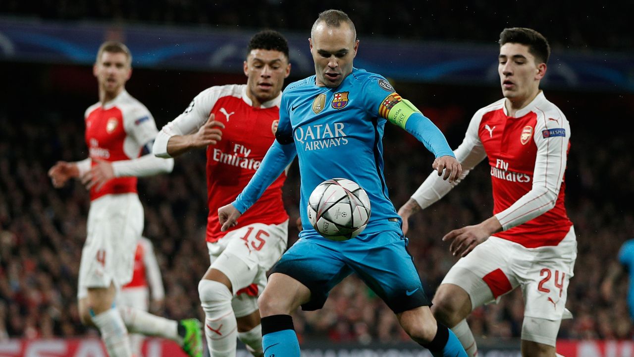 Andres Iniesta is widely recognized as one of the modern game's greatest midfielders.
