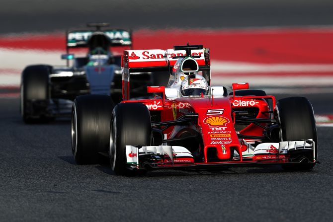 Sebastian Vettel's Ferrari leads Nico Rosberg's Mercedes in pre-season testing but will the Silver Arrows return to dominance in the opening Australian Grand Prix in Melbourne?