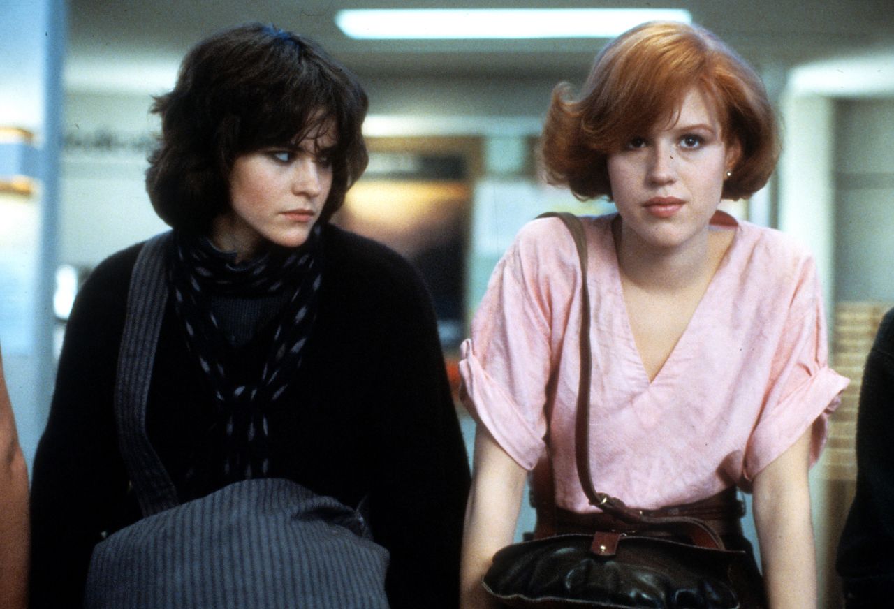 <strong>"The Breakfast Club" </strong>What '80s star wasn't in this film? Ally Sheedy, Molly Ringwald, Judd Nelson, Emilio Estevez and Anthony Michael Hall -- aka "The Breakfast Club" -- defined teen angst and cemented director John Hughes' reputation. The group begins a Saturday of detention as five people with little or nothing in common, only to find at the day's end that they're far more united than they thought. "It still is my favorite of the John Hughes films," Ringwald says in "The Movies," "just because I think it is so unique and nothing like that had ever been done." <strong>Where to watch: </strong>Amazon Prime Video (rent/buy); Google Play (rent/buy); iTunes (rent/buy) 