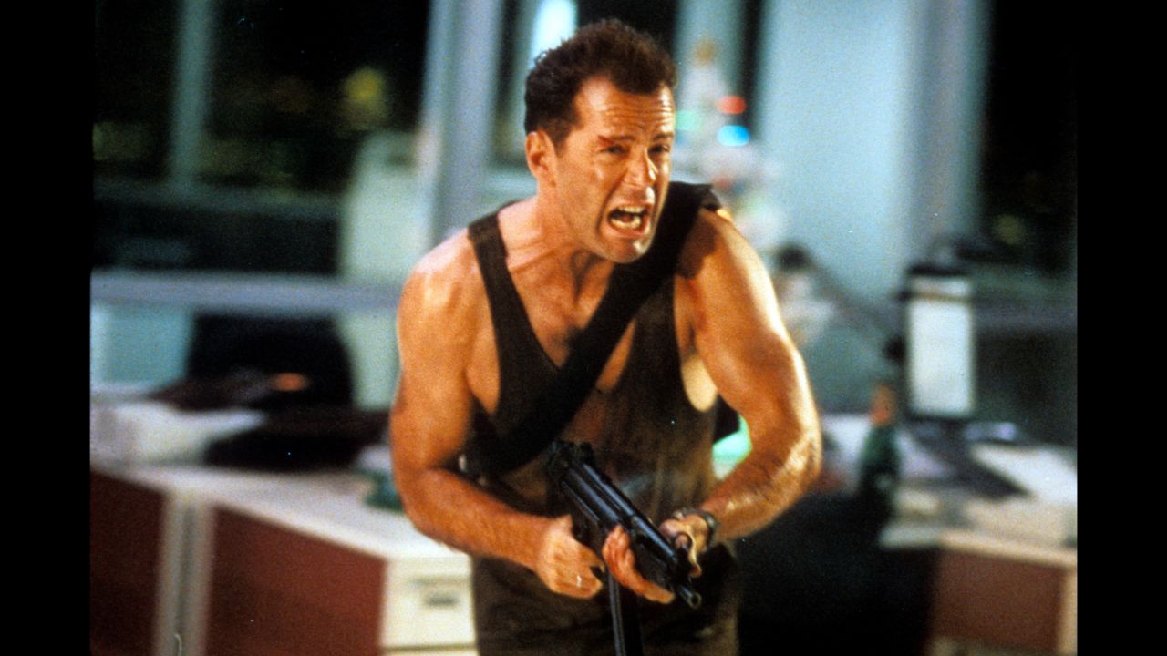 <strong>"Die Hard"</strong> Yippee-ki-yay! Bruce Willis plays New York police officer John McClane, who is attending a company function with his wife in Los Angeles only to find himself having to save everyone from German terrorists (including Alan Rickman in a career-defining role). Think reality-defying brushes with bombs, guns and gravity. " 'Die Hard" is as perfect in its own way as 'Casablanca,' " says film critic Alonso Duralde. <strong>Where to watch: </strong>Amazon Prime Video (rent/buy); Google Play (rent/buy); iTunes (rent/buy) 