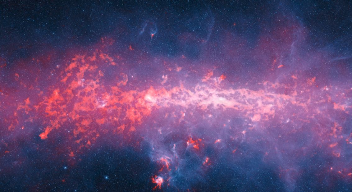 A <a href="http://www.eso.org/public/news/eso1606/" target="_blank" target="_blank">new map of the Milky Way</a> was released February 24, 2016, giving astronomers a full census of the star-forming regions within our own galaxy. The APEX telescope in Chile captured this survey.