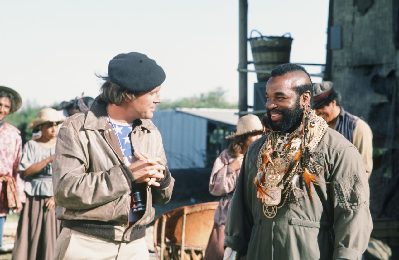 <strong>'The A-Team':</strong> In this NBC action series about a former Army unit for hire, '80s icon Mr. T, right, played Sgt. Bosco "Bad Attitude" (B.A.) Baracus. The show, which aired from 1983-1987, also starred Dwight Schultz, left, who played the A-Team's skilled pilot, Capt. H.M. "Howling Mad" Murdock. The show peaked in the Nielsen ratings at No. 4 during the 1983-1984 season. In 2010, series co-creator Stephen J. Cannell eventually produced an "A-Team" movie.