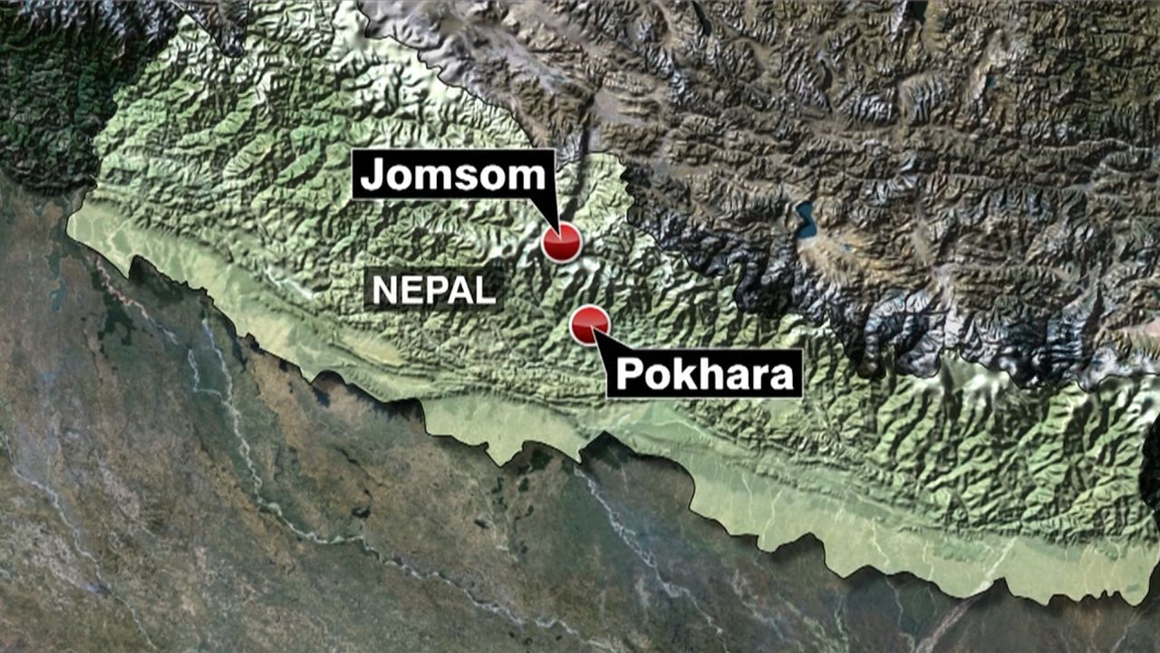 nepal plane crash map 2