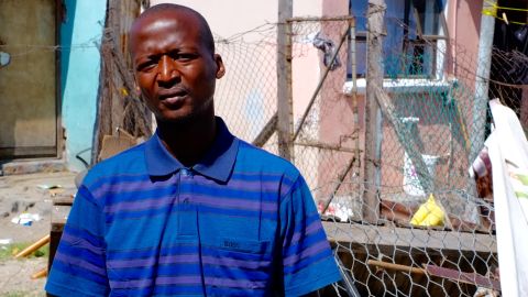 "Conditions in remand are worse than when you're convicted," says Athenkosi Myoli, 30, who has been through Pollsmoor several times. 