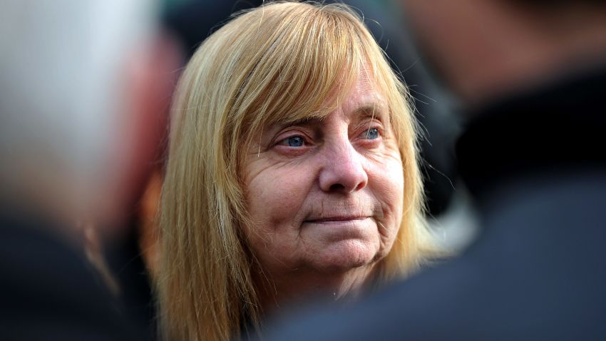 Chairwoman of the Hillsborough Families Support Group, Margaret Aspinall, whose son James died in the 1989 Hillsborough disaster.