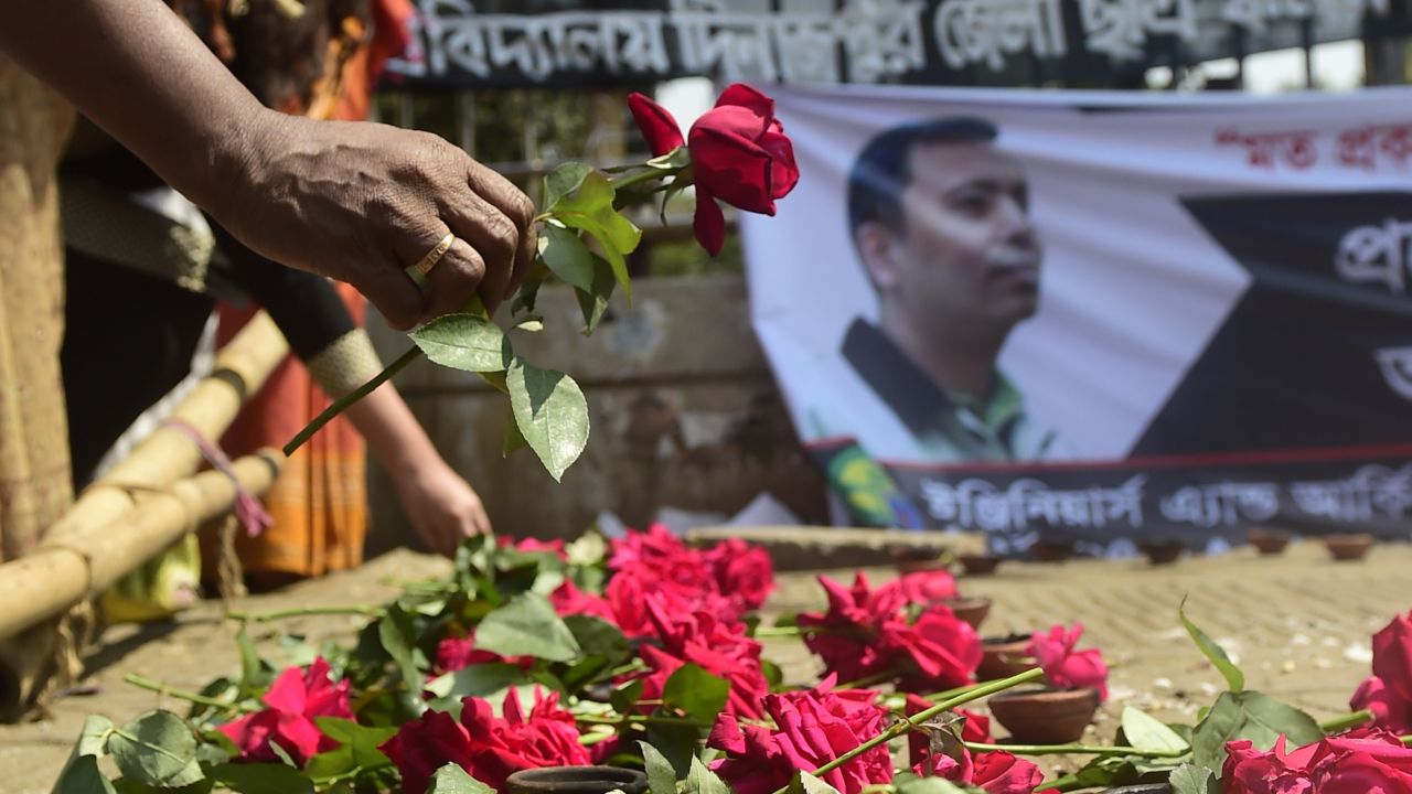 Roy's death sparked a wave of mourning and widespread condemnation of the attack in Bangladesh.