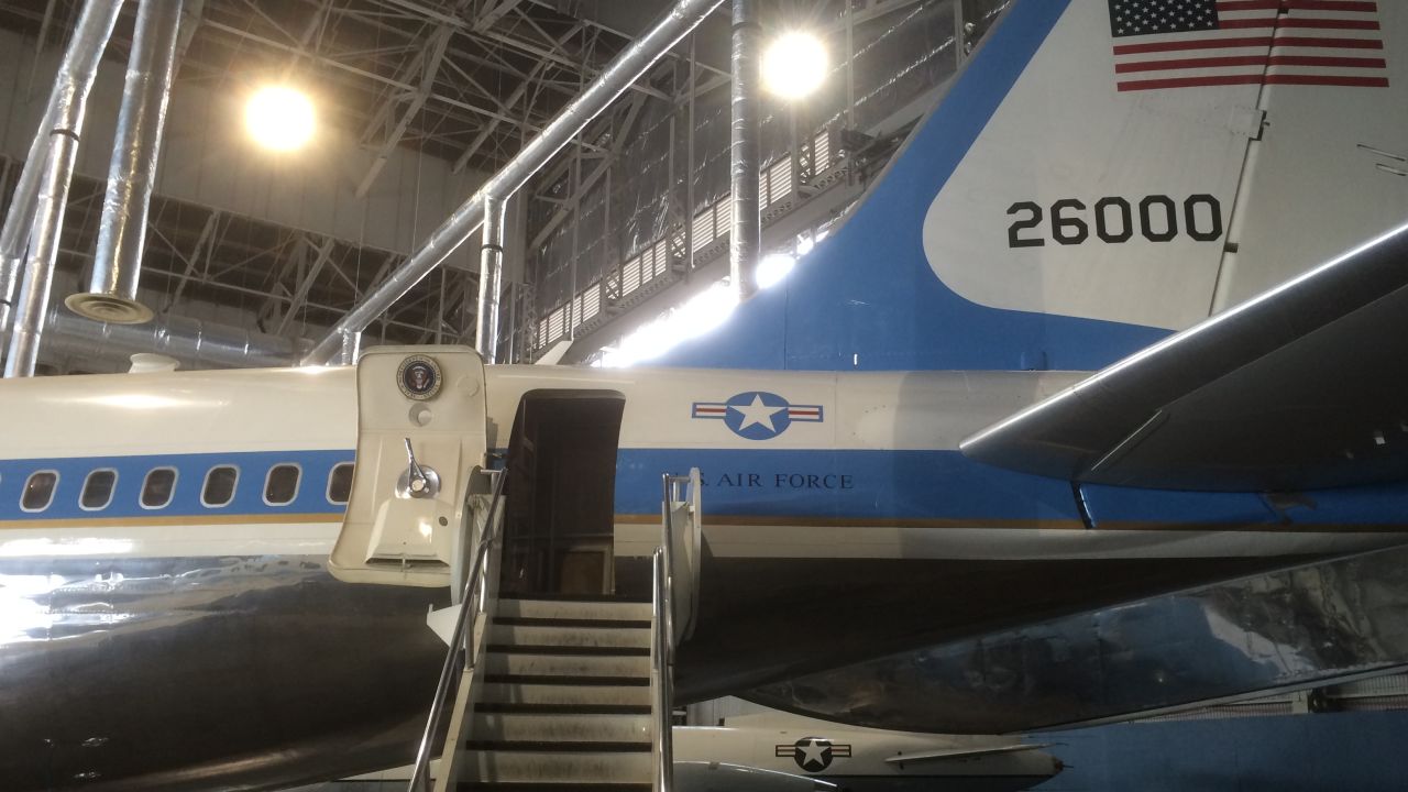 SAM 26000 is on display at the Museum of the U.S. Air Force.