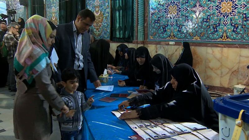 High Voter Turnout In Irans Elections Cnn 