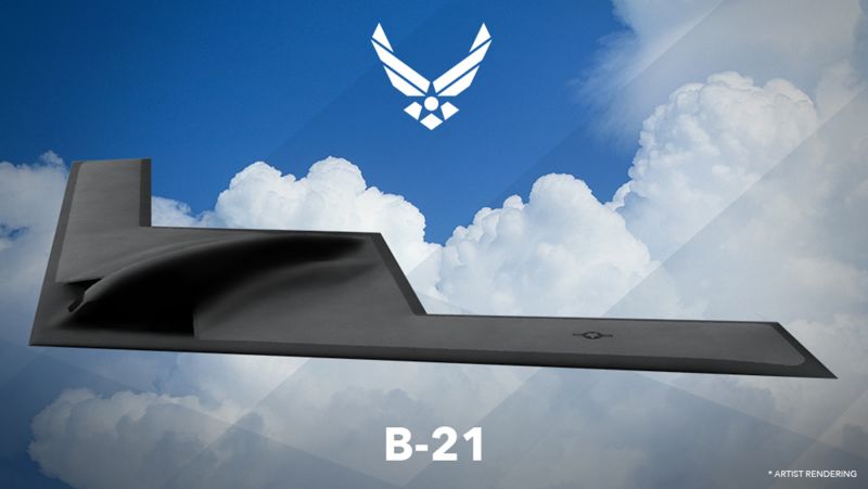 Air Force reveals first image of B-21 bomber | CNN Politics