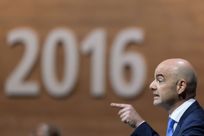 Swiss police raided UEFA headquarters after the Panama Papers allegedly revealed a controversial television rights contract with Gianni Infantino's signature on it.  <br /><br /><a href="index.php?page=&url=http%3A%2F%2Fcnn.com%2F2016%2F04%2F06%2Ffootball%2Fpanama-papers-uefa-gianni-infantino-p%2Findex.html">FIFA boss Gianni Infantino denies wrongdoing in Panama Papers claims</a>