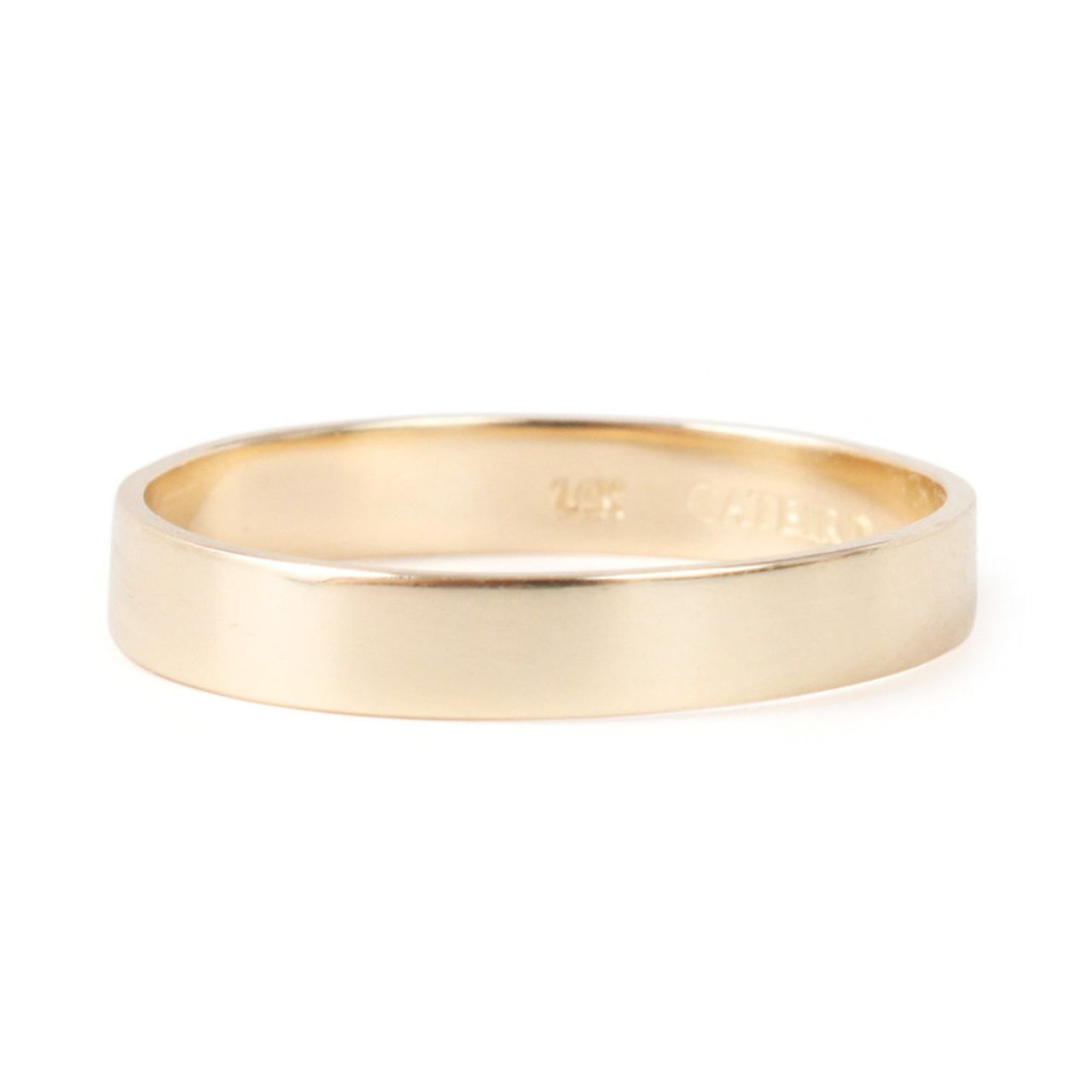 "On several occasions, men have chosen a <a href="http://www.catbirdnyc.com/catbird-classic-wedding-bands-half-round-band-3mm.html" target="_blank" target="_blank">Classic Wedding Band</a> as their engagement ring! I also had one couple do a Tomboy ring on his pinky for their engagement! That way he could wear both rings (wedding band later) together eventually." -- Jessica Miller, Store & Wedding Annex Manager at <a href="http://www.catbirdnyc.com/" target="_blank" target="_blank">Catbird </a>