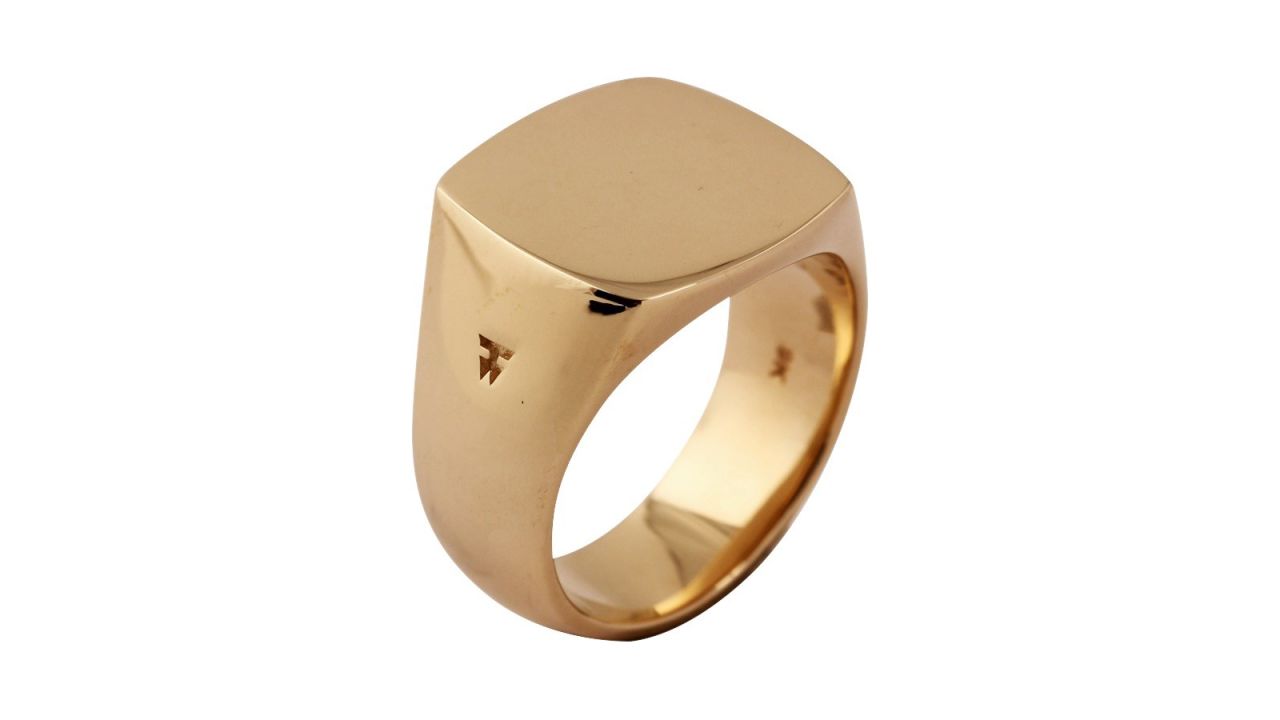 "I have my own wedding ring, a cushion Tom Wood ring in solid gold. That is my favorite ring style. It is a solid piece of gold and therefor easy to engrave, both inside the ring and on the table top. We have engraved a cross on top of the ring with the wedding date as a 'code,' like a modern crest in a way. It's so many ways of adding a personal touch to the ring, and it makes it a very personal investment. More unique than a classic band ring, and more visible." -- Mona Jensen, Founder of <a href="http://www.tomwoodproject.com/" target="_blank" target="_blank">Tom Wood </a>