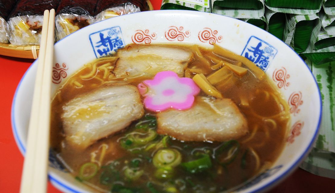 Resist the temptation to call it ramen -- it's known locally as "chuka soba."