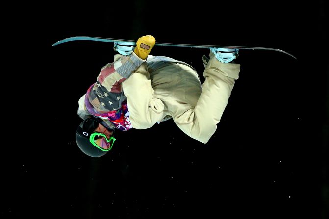"Most of the time when you're going as big as you can and doing the hardest tricks you can, you're pretty scared," admits Taylor Gold -- seen mid-flip in the men's halfpipe semifinal at the Sochi 2014 Winter Olympics.