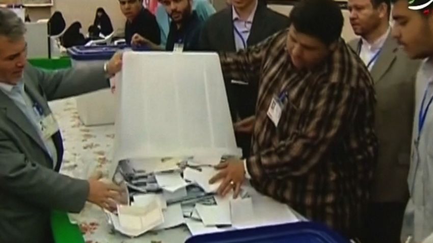 Vote counting Iran elections