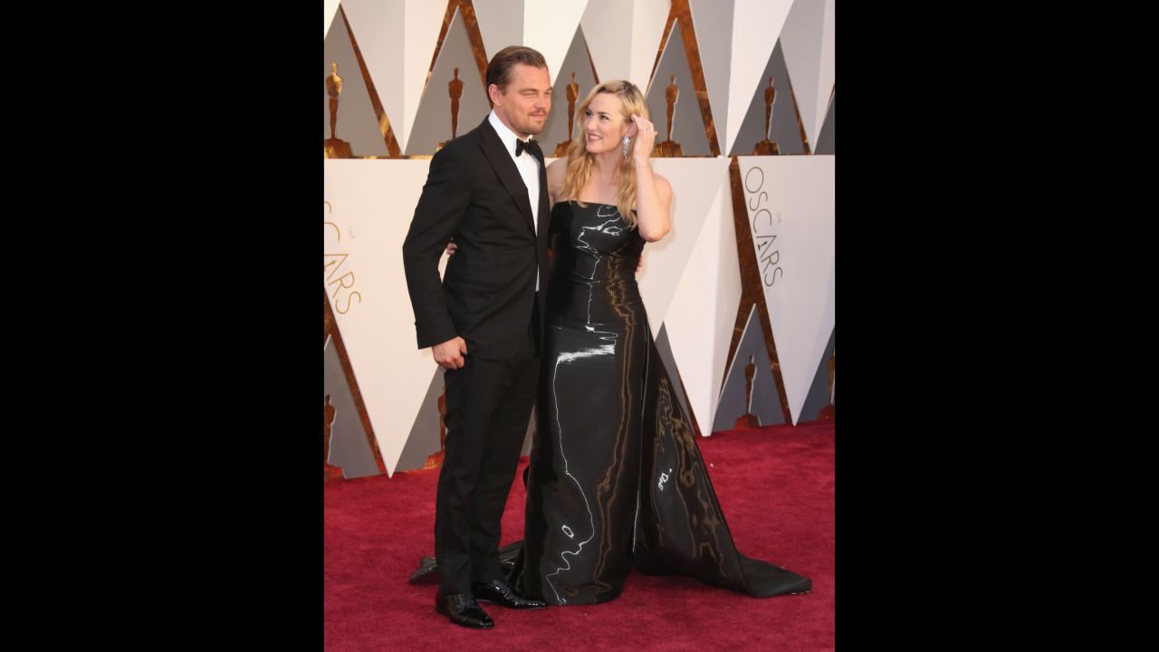 Leonardo DiCaprio and Kate Winslet